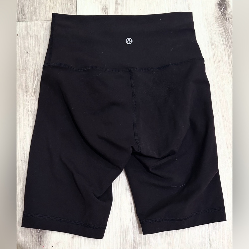 Lululemon Black Biker Shorts